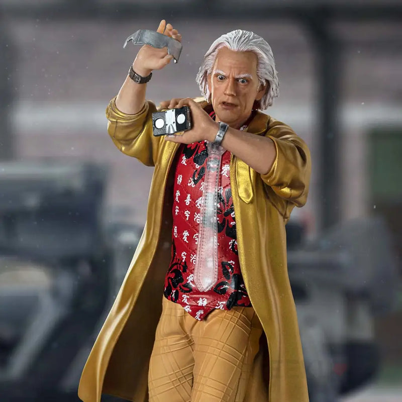 Back to the Future Part II Doc Brown Art Scale 1/10