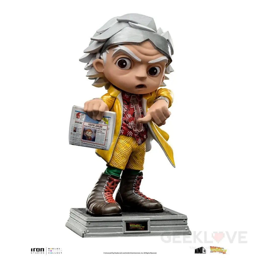 Back To The Future Part Ii Minico Doc Brown Preorder