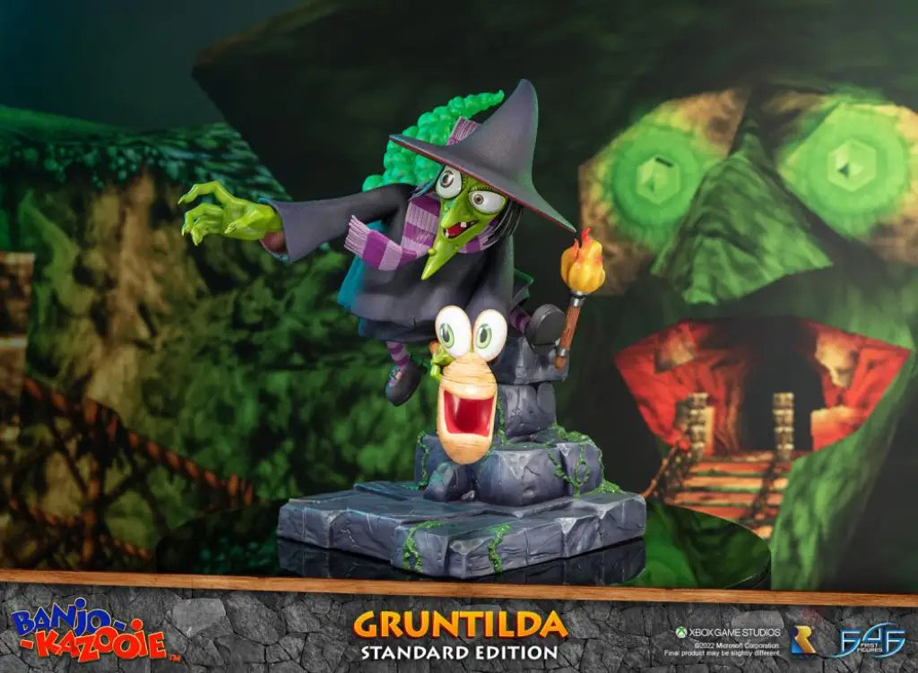 Banjo-Kazooie Gruntilda Statue Preorder