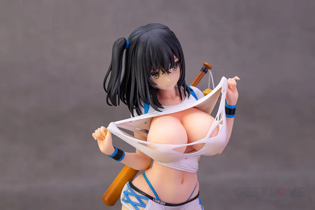 Baseball Girl Illustration By Mataro Light Blue Ver. Preorder