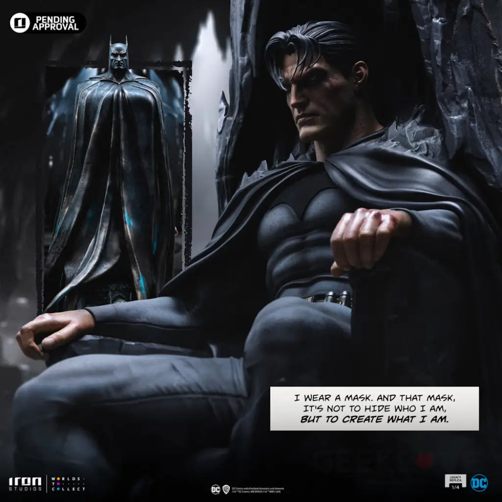 Batman And Bruce Wayne Legacy Replica 1/4 Scale Figure