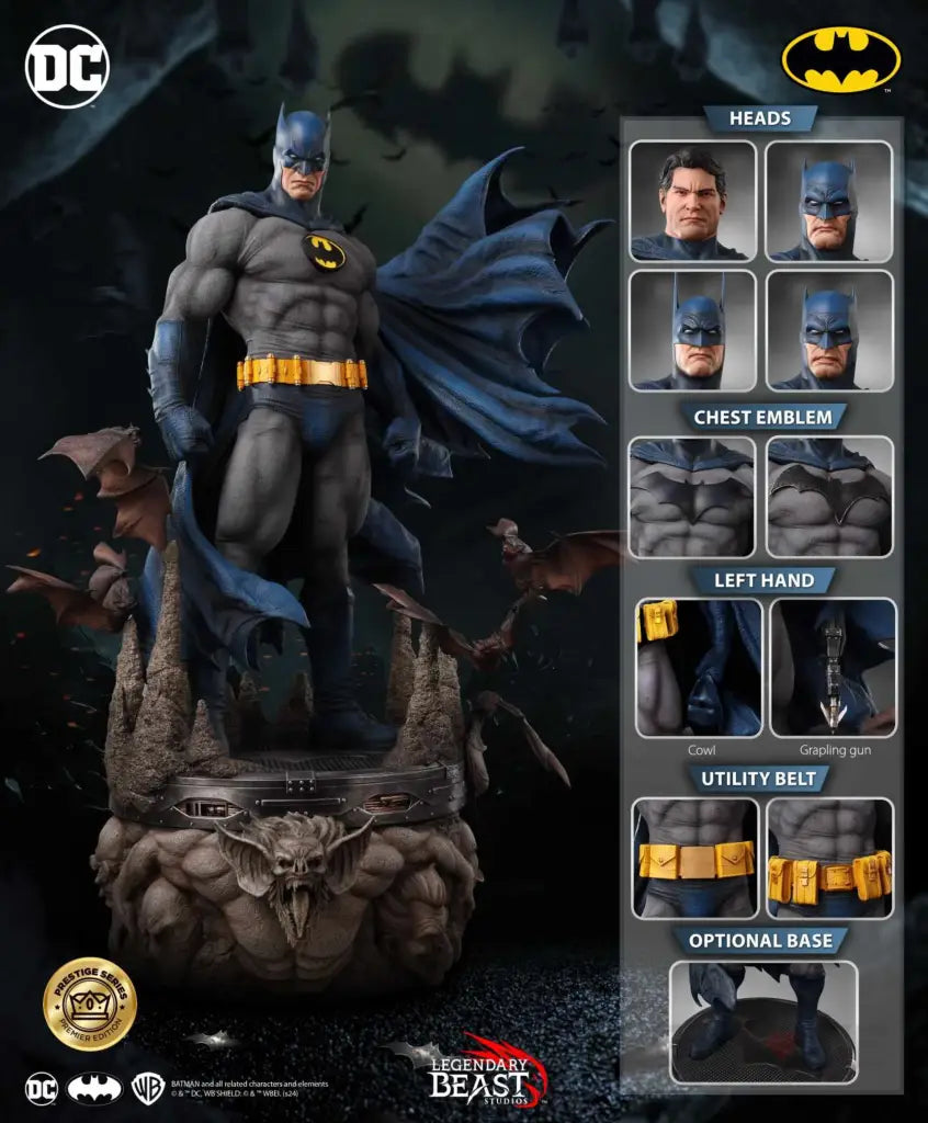 Batman Premier Edition Blue/Gray 1/3 Scale Pre Order Price Figure