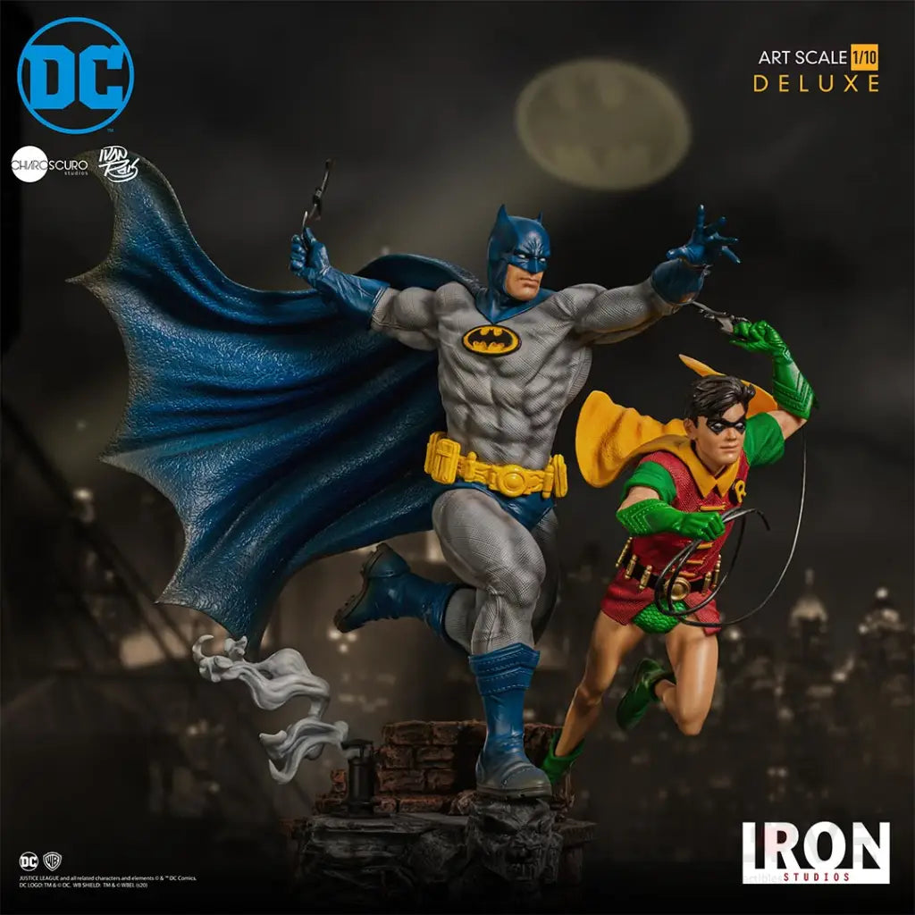 Batman & Robin Deluxe Art Scale 1/10 - DC Comics by Ivan Reis - GeekLoveph