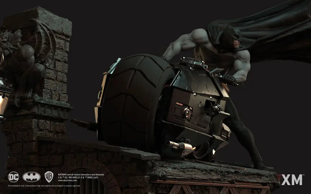 Batman: White Knight (Batcycle Edition) 1/4 Scale Statue - GeekLoveph