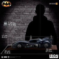 Batmobile Art Scale 1/10 - Batman (1989) - GeekLoveph