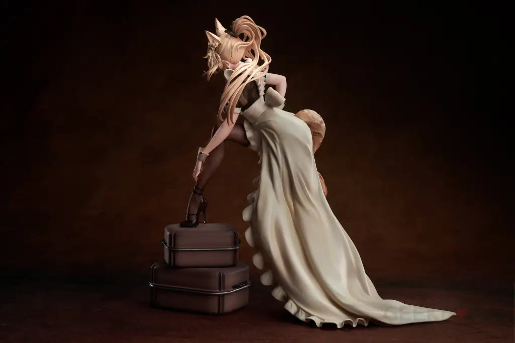 Battle Maid Different Species Leopard Cat Maria 1/7 Scale Deluxe Edition Figure
