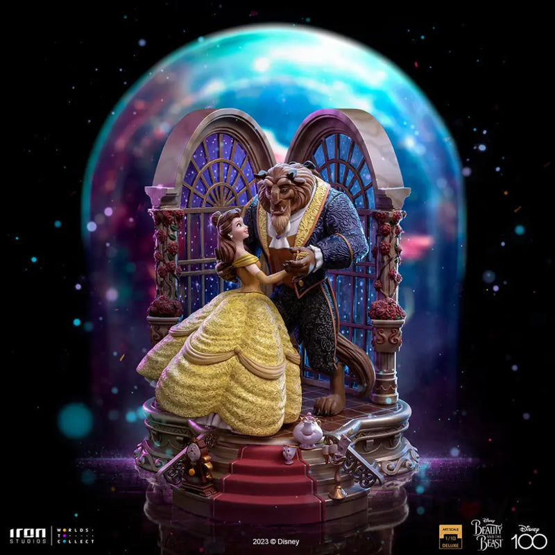 Beauty and The Beast Deluxe 1/10 Art Scale Statue