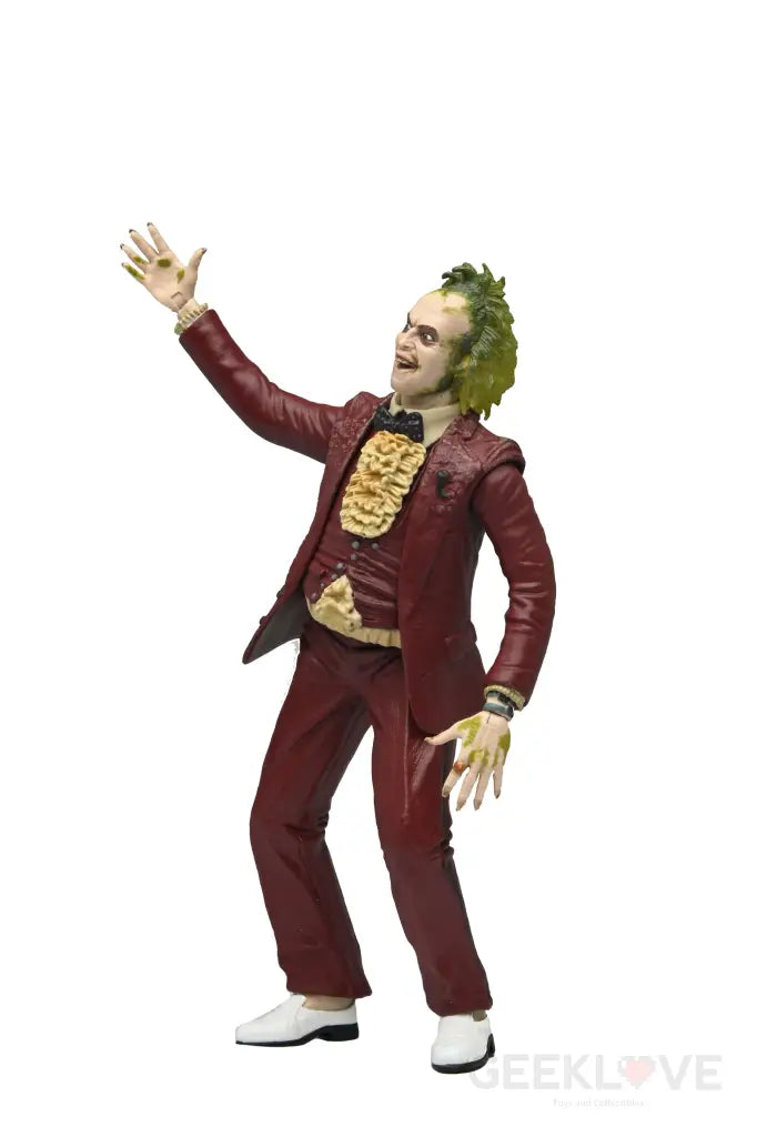 Beetlejuice (1988) Red Tuxedo In Blister Packaging Action Figure