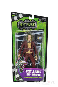 Beetlejuice (1988) Red Tuxedo In Blister Packaging Action Figure