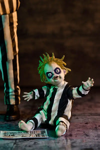 Beetlejuice Ultimate Striped Suit Beetlejuice Action Figure