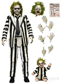 Beetlejuice Ultimate Striped Suit Beetlejuice Action Figure