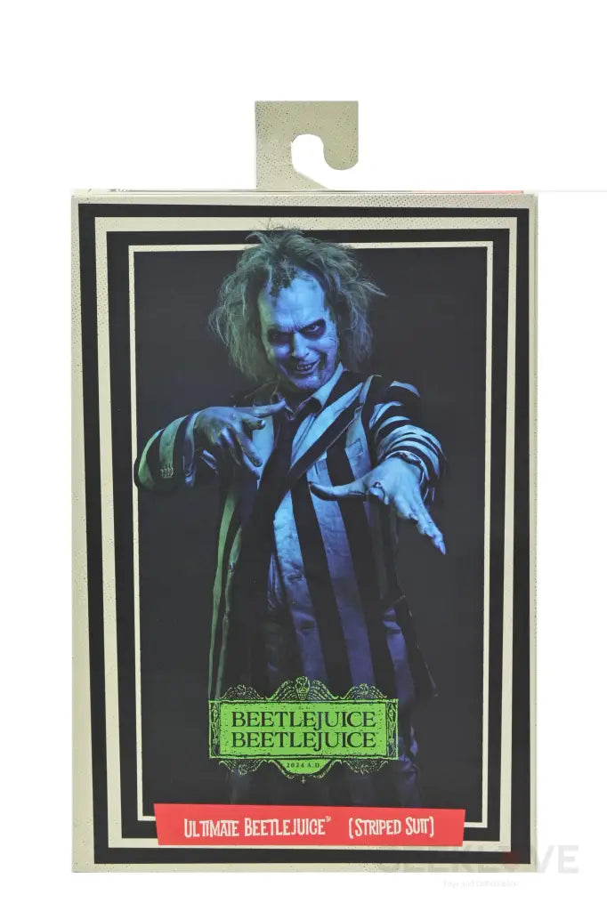 Beetlejuice Ultimate Striped Suit Beetlejuice Action Figure