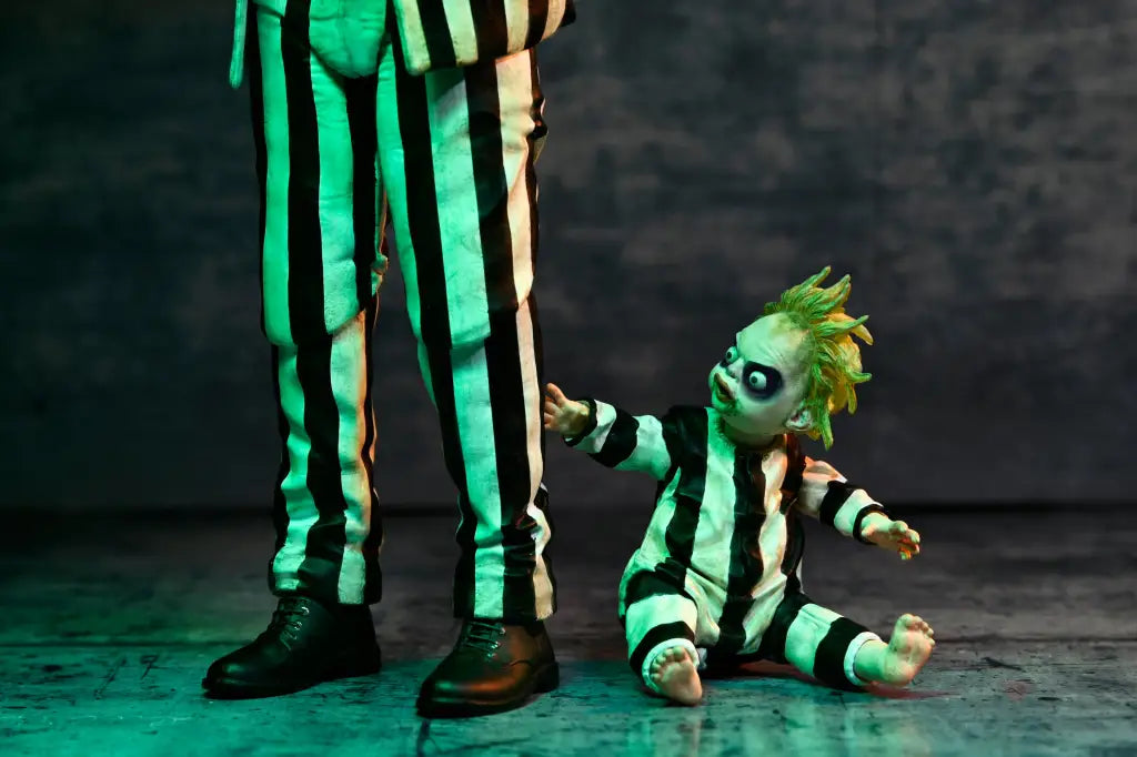 Beetlejuice Ultimate Striped Suit Beetlejuice Action Figure