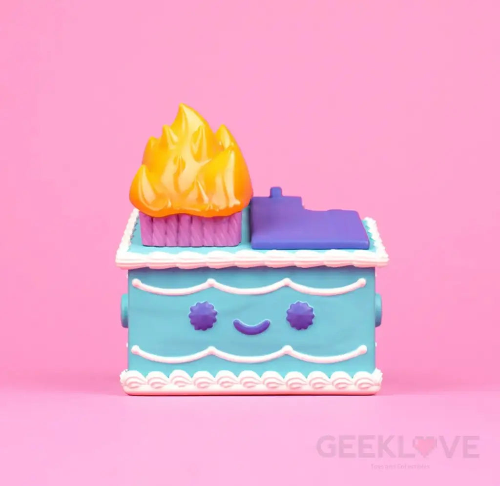 Birthday Cake Dumpster Fire  Designer/Art Toy