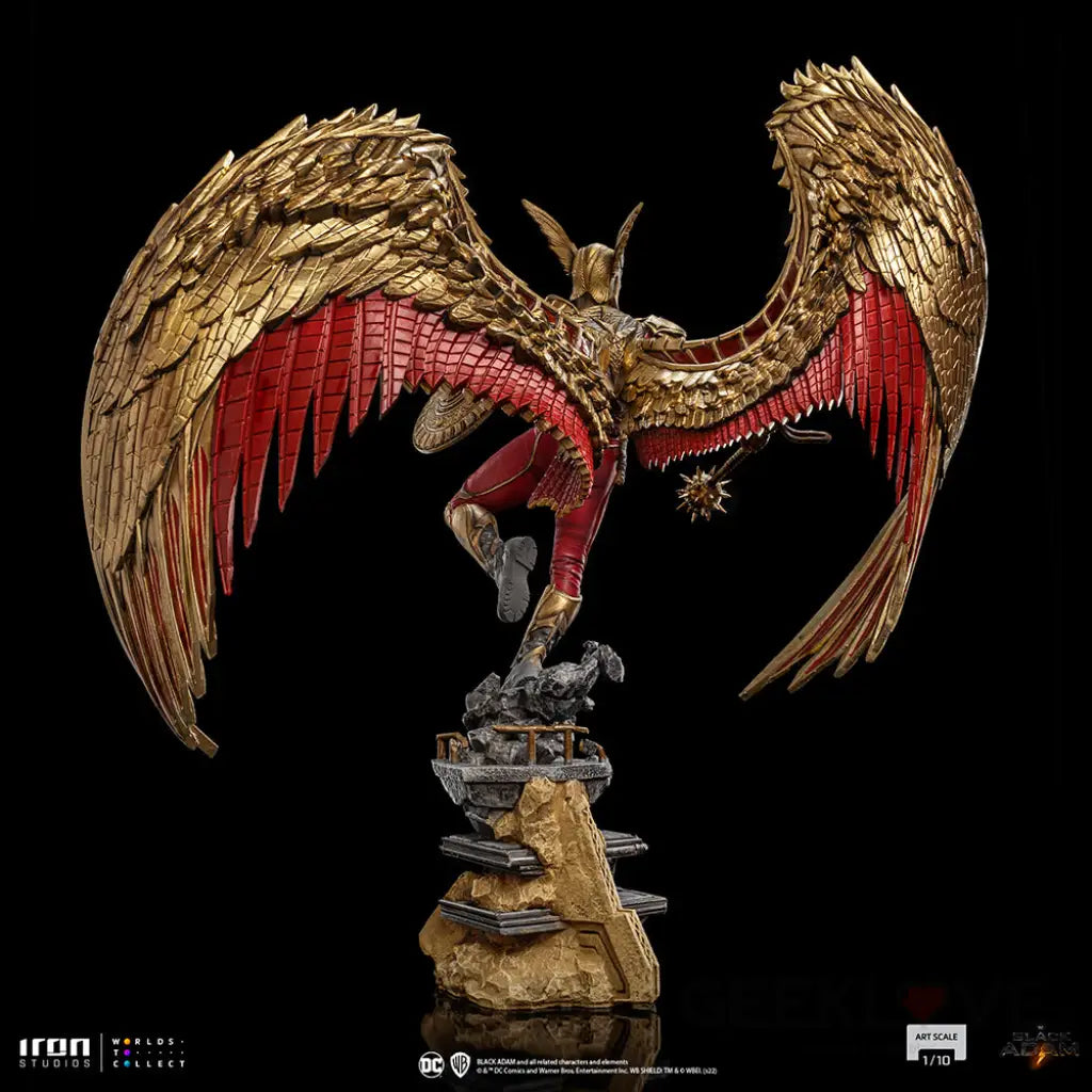 Black Adam Bds Hawkman 1/10 Art Scale Statue Preorder