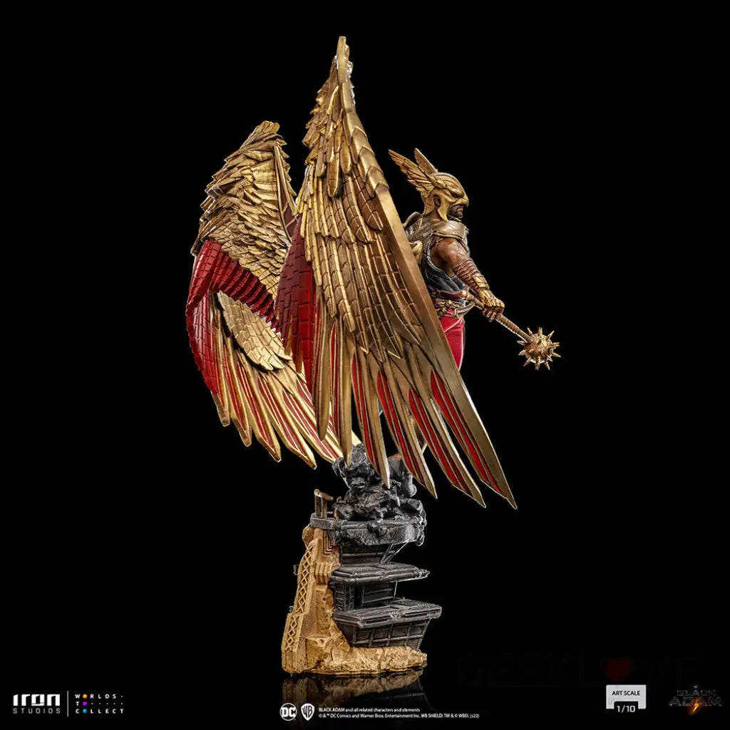 Black Adam Bds Hawkman 1/10 Art Scale Statue Preorder