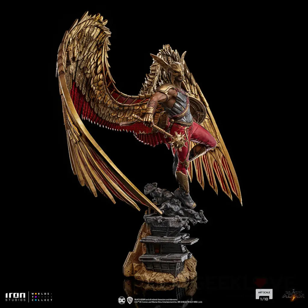 Black Adam Bds Hawkman 1/10 Art Scale Statue Preorder