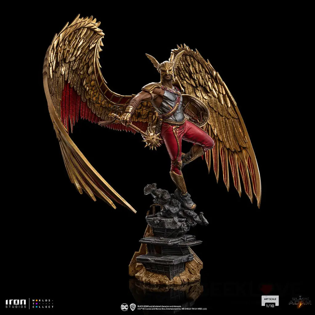 Black Adam Bds Hawkman 1/10 Art Scale Statue Preorder