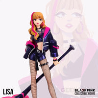 Black Pink Scale Figure - Lisa - GeekLoveph
