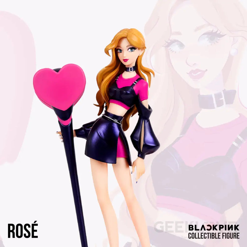 Black Pink Scale Figure - Rose