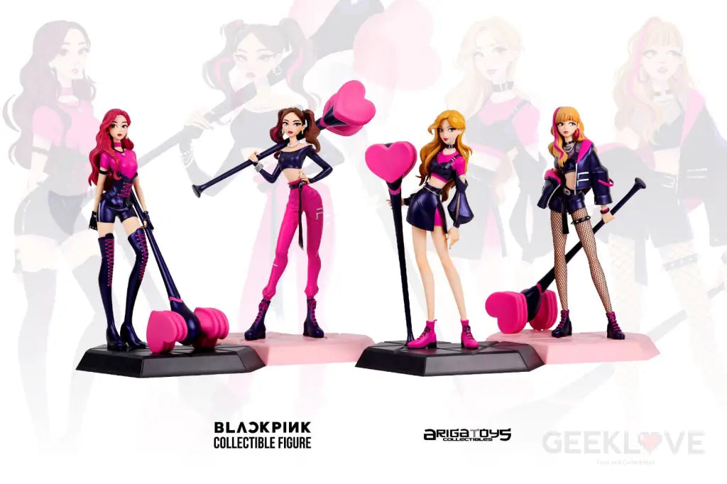 Black Pink Scale Figure - Rose - GeekLoveph