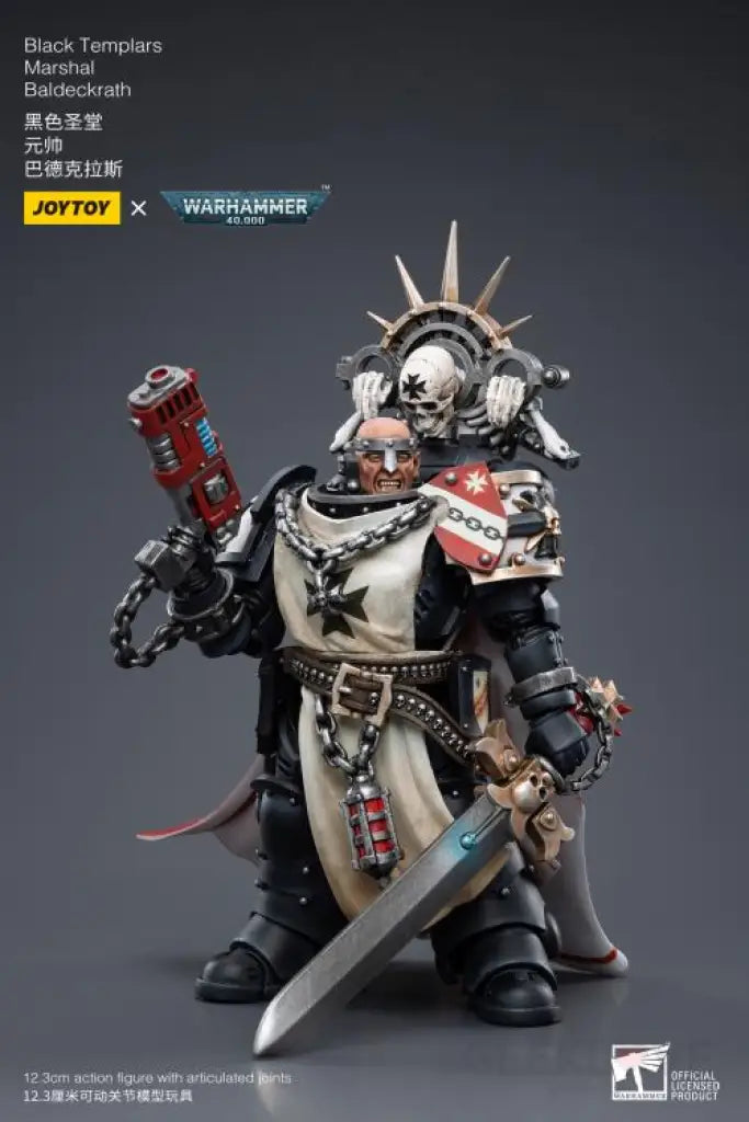 Black Templars Marshal Baldeckrath Action Figure