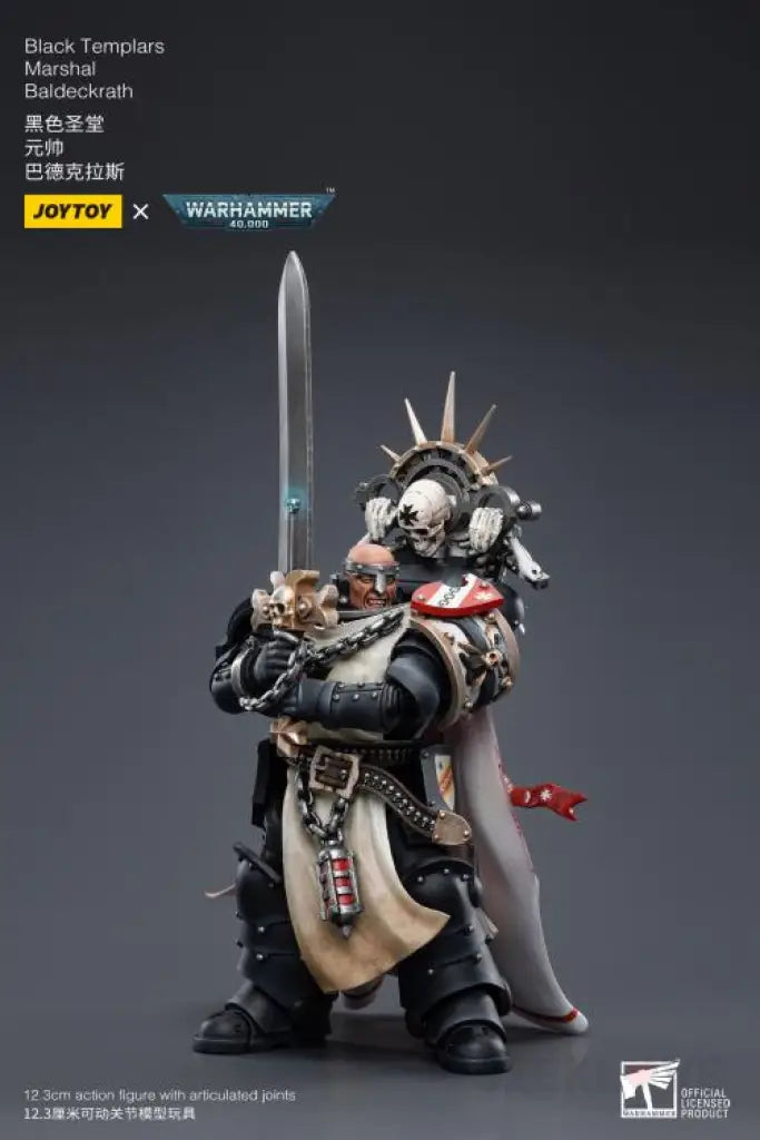 Black Templars Marshal Baldeckrath Action Figure