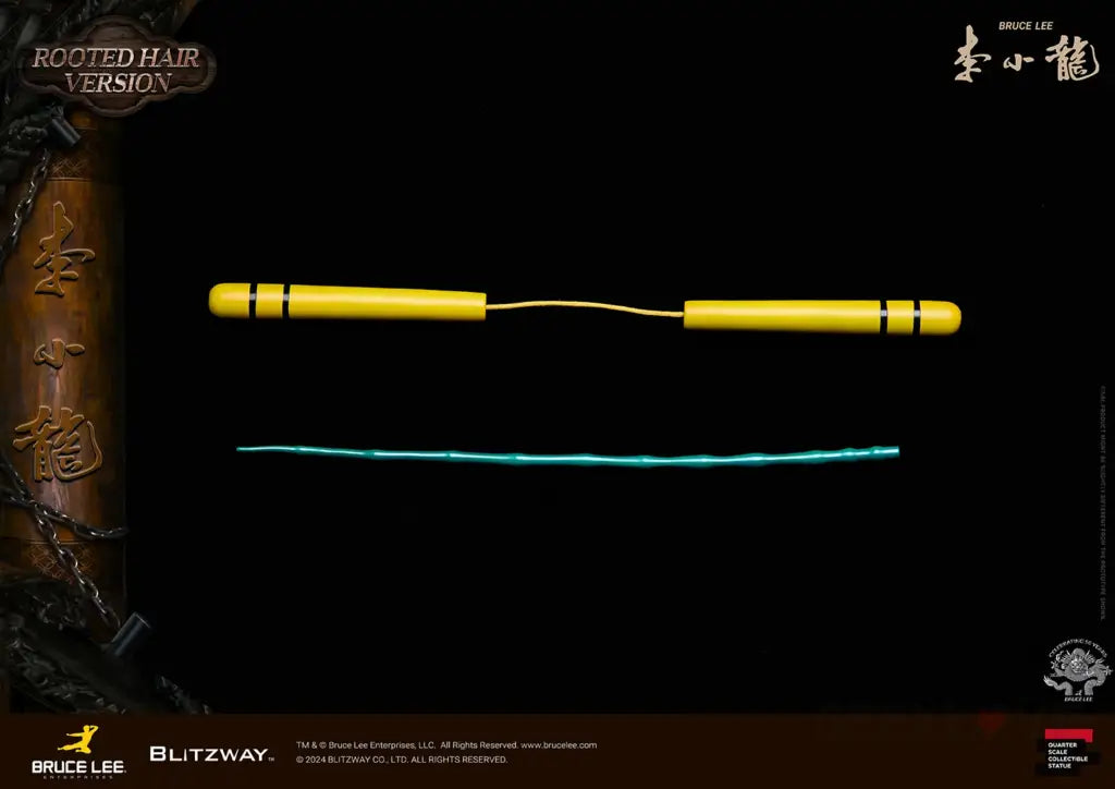 Blitzway Bruce Lee Tribute 50Th Anniversary Grafted Hair Version 1/4 Scale Figure