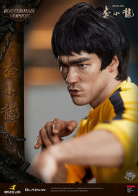 Blitzway Bruce Lee Tribute 50Th Anniversary Grafted Hair Version 1/4 Scale Figure