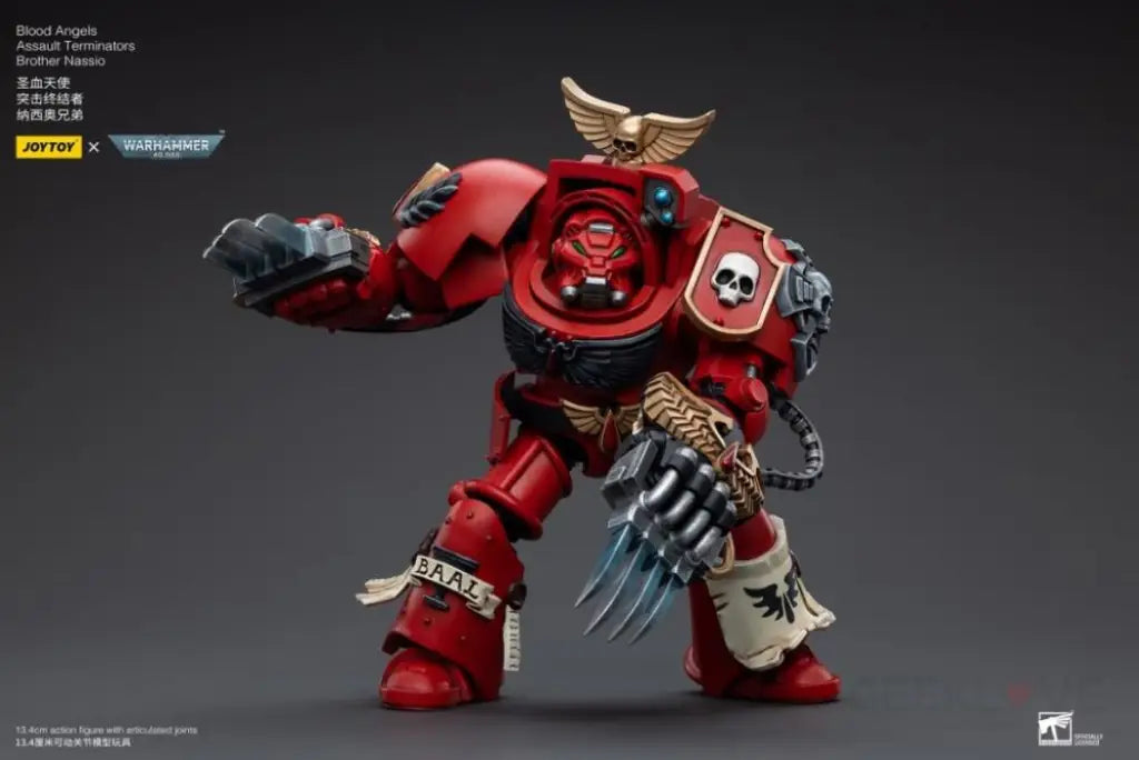 Blood Angels Assault Terminators Brother Nassio Action Figure