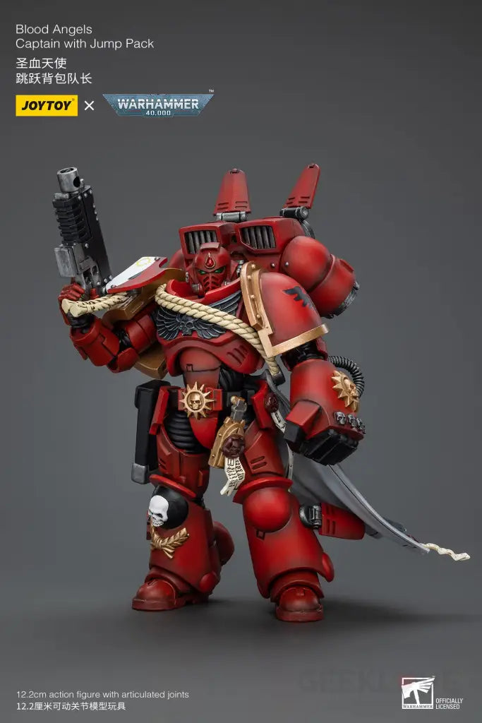 Blood Angels Captain With Jump Pack Action Figure