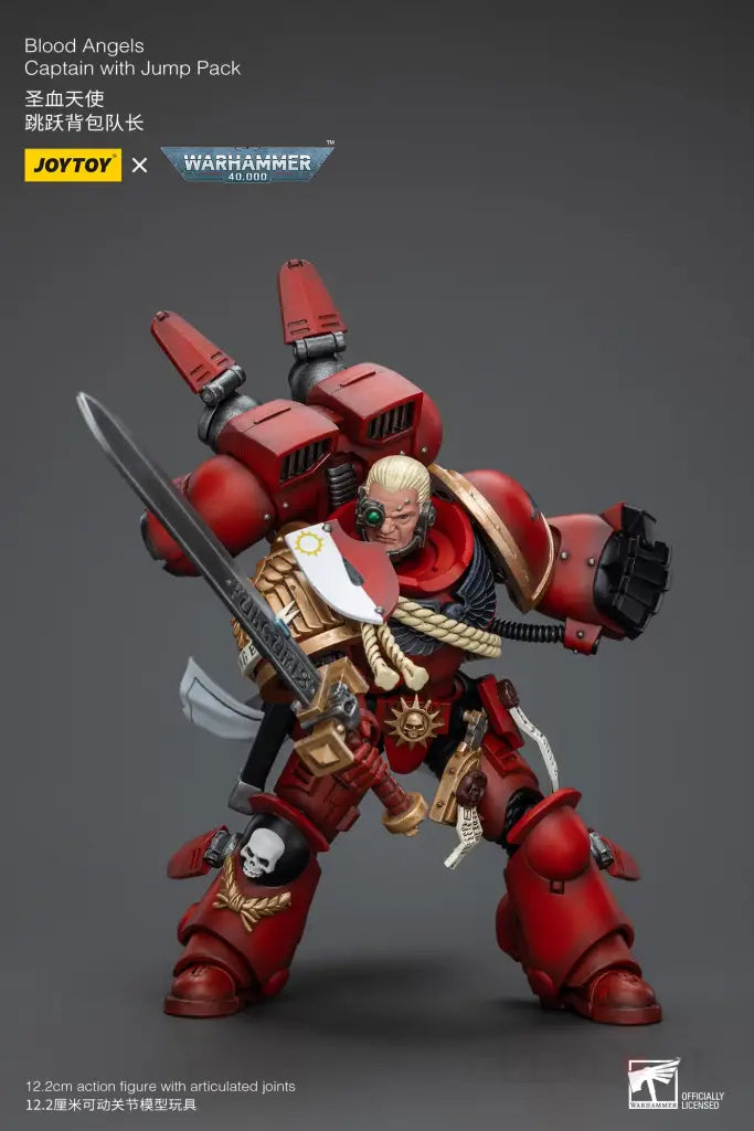 Blood Angels Captain With Jump Pack Action Figure