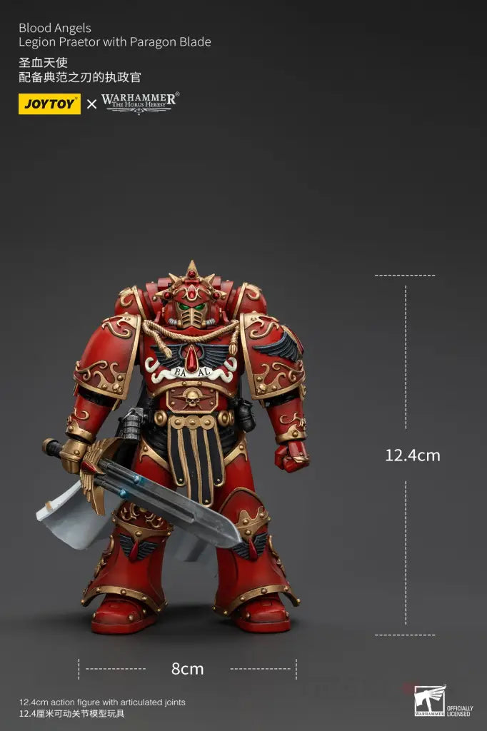 Blood Angels Legion Praetor With Paragon Blade Action Figure