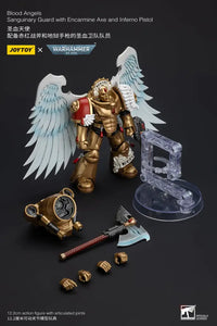 Blood Angels Sanguinary Guard With Encarmine Axe And Inferno Pistol Action Figure