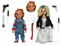 Bride of Chucky Chucky and Tiffany Clothed Figure Two-Pack - GeekLoveph