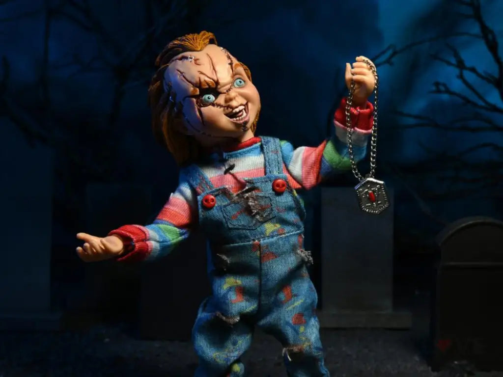 Bride of Chucky Chucky and Tiffany Clothed Figure Two-Pack - GeekLoveph