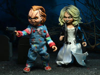 Bride of Chucky Chucky and Tiffany Clothed Figure Two-Pack - GeekLoveph