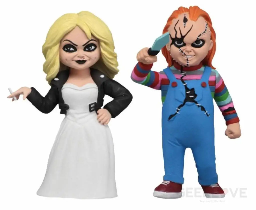 Bride of Chucky Toony Terrors Chucky & Tiffany Two-Pack - GeekLoveph