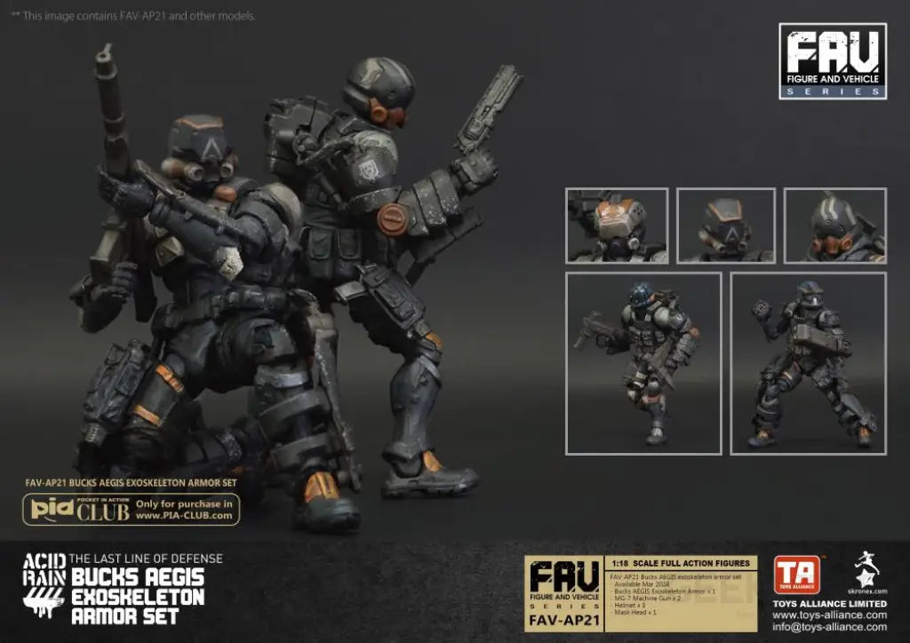 Bucks Aegis Exoskeleton Armor Set Acid Rain