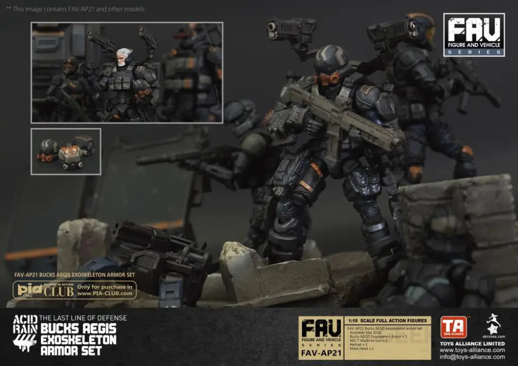 Bucks Aegis Exoskeleton Armor Set Acid Rain