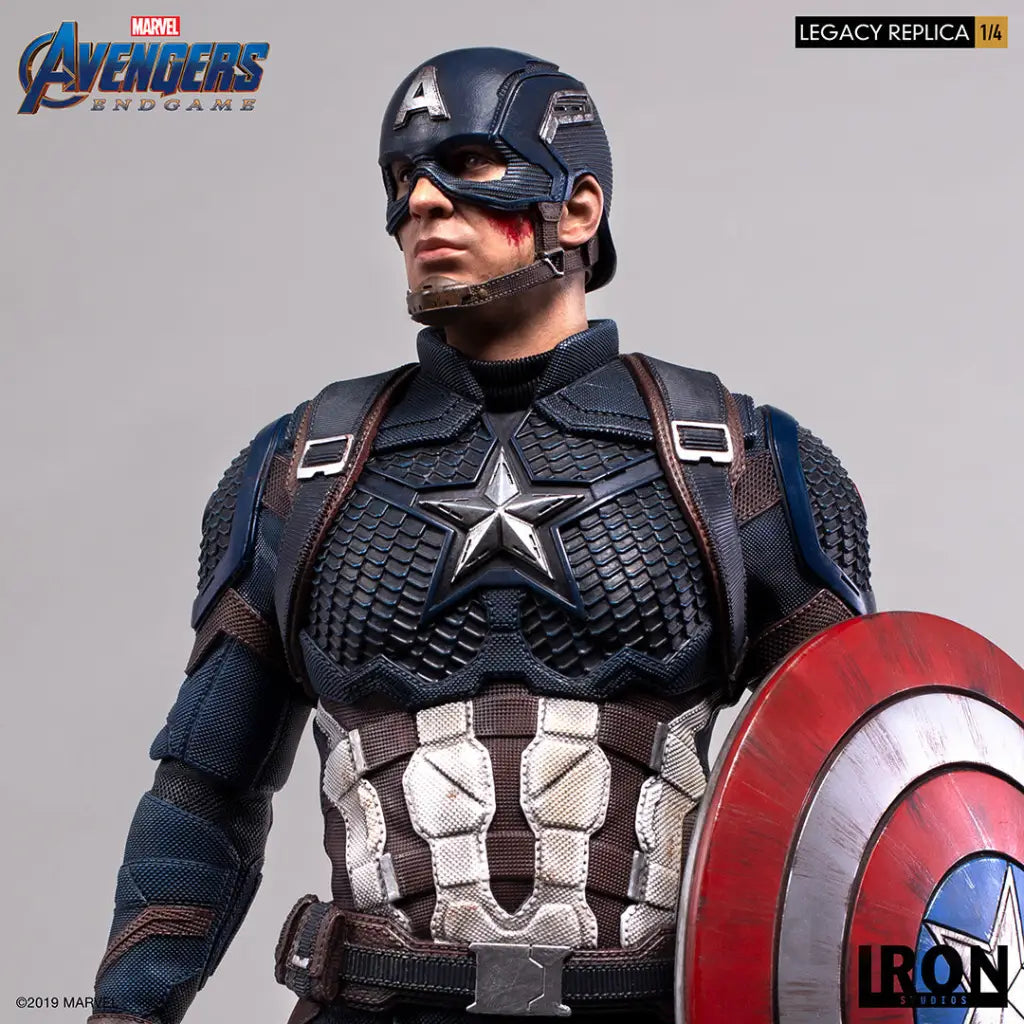 Captain America Legacy Replica 1/4 - Avengers Endgame - GeekLoveph