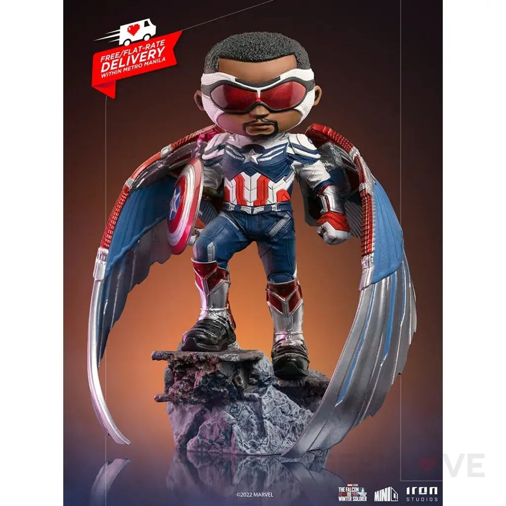 Captain America Sam Wilson MiniCo - GeekLoveph