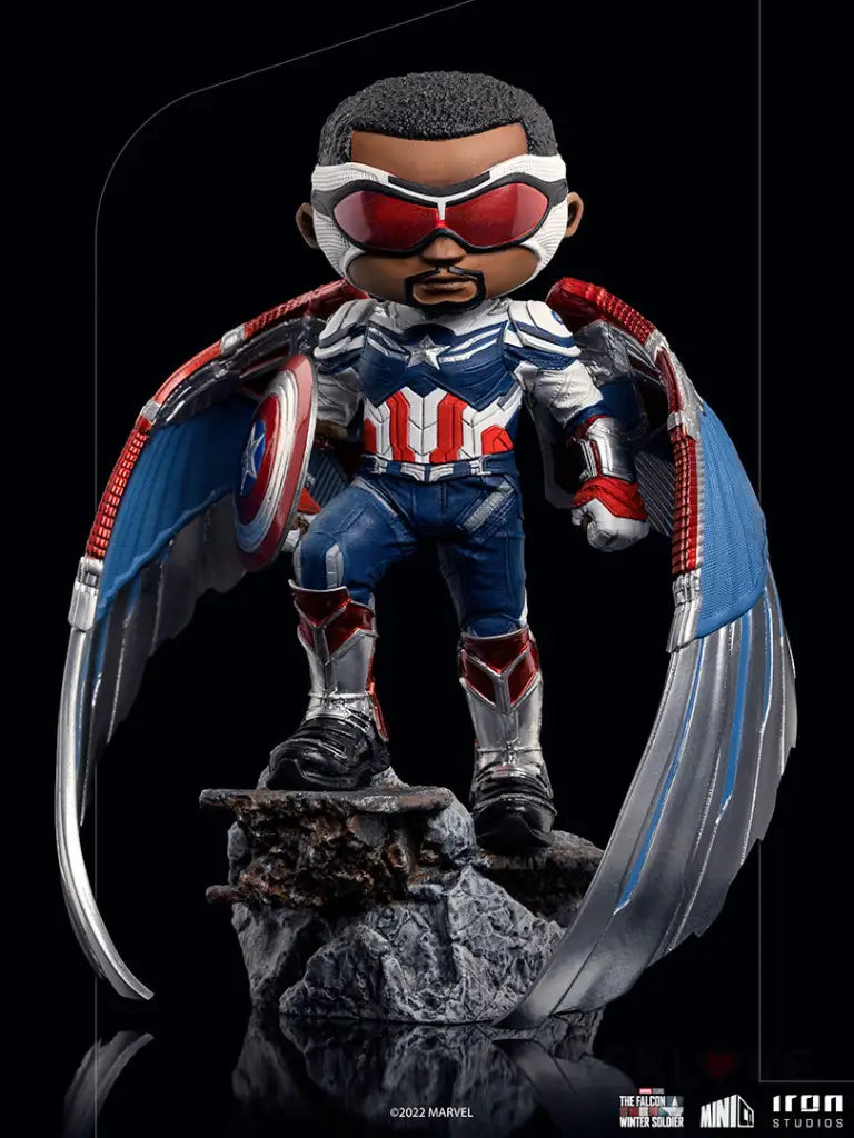 Captain America Sam Wilson MiniCo - GeekLoveph