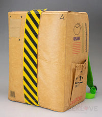 Cardboard Box Design Backpack - GeekLoveph