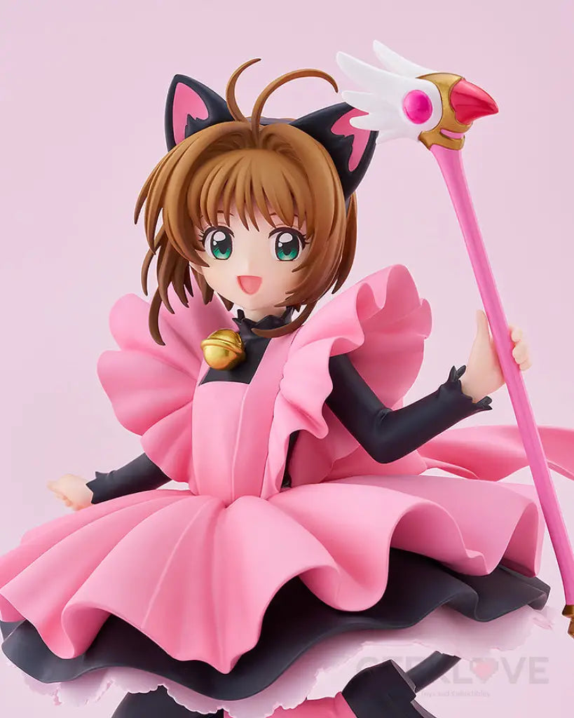 Cardcaptor Sakura Pop Up Parade L Sakura Kinomoto (Black Cat Costume Ver.) Pre Order Pop Up Parade