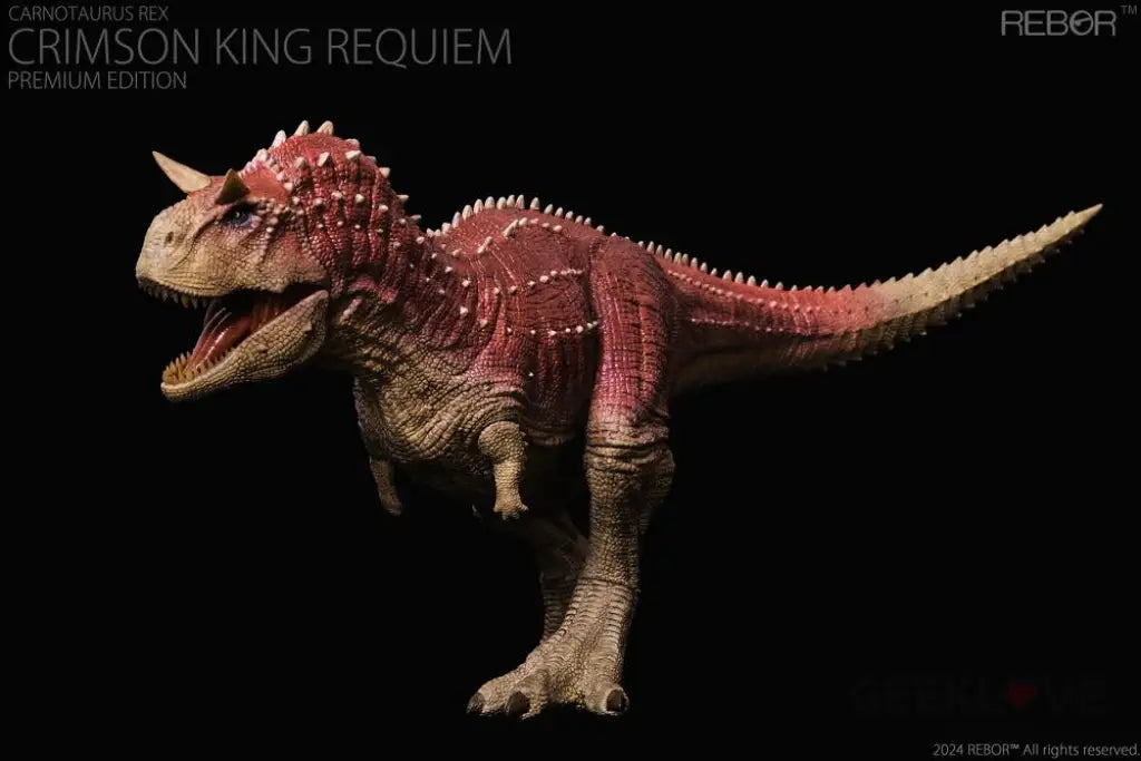 Carnotaurus Rex Crimson King Requiem Premium Edition Dinosaur