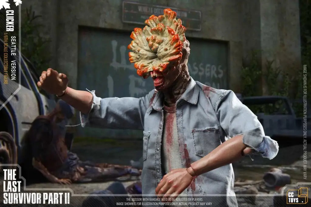 CCTOYS The Last Survivor 2 - Clicker 1/6 Scale Figure - GeekLoveph