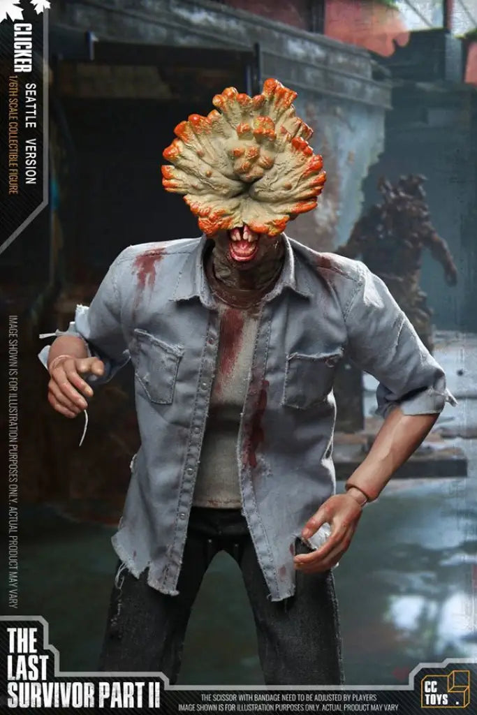 CCTOYS The Last Survivor 2 - Clicker 1/6 Scale Figure - GeekLoveph