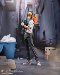 Chainsaw Man S-Fire Figure Denji & Pochita Scale