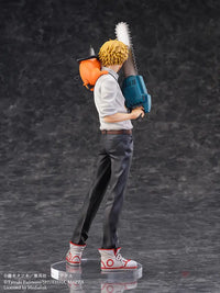 Chainsaw Man S-Fire Figure Denji & Pochita Scale